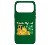 Pushing My Luck St Paddy day 67 Lucky Construction Bulldozer Case for iPhone 17 Pro Max