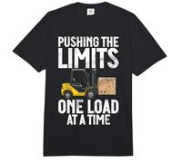 Pushing The Limits one Load at a Time Forklift Comfort Colors Adult Heavyweight T-Shirt