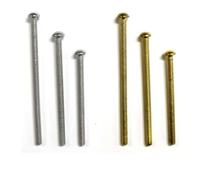 Pushka Home Additional Extra Long/Long/Standard Bolt Silver And Gold Screws for Ceramic Door Knobs Door