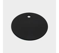 Pushka Home LTD Modern Solid Brass Slim Curved Black Bar Handles Suitable for Cabinets, Wardrobes, Doors and Drawers (Black Sample Disc)