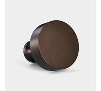 Pushka Home Modern Solid Brass Round Cabinet Door Knobs Gold, Black, Silver, Antique Gold and Gunmetal (Bronze)