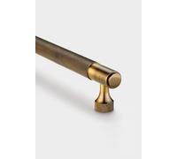 PUSHKA HOME Solid Brass Knurled Bar Handle with Hole Centre 160mm - Antique Gold PUSHKA HOME Gold