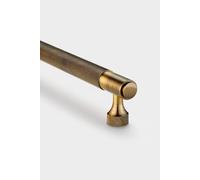 PUSHKA HOME Solid Brass Knurled Bar Handle with Hole Centre 224mm - Antique Gold PUSHKA HOME Gold
