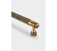 PUSHKA HOME Solid Brass Knurled Bar Handle with Hole Centre 320mm - Antique Gold PUSHKA HOME Gold