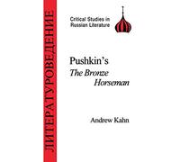 Pushkin's Bronze Horseman (Critical Studies in Russian Literature)