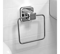 Showerdrape Pushloc Towel Ring in Silver | Charlies