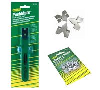 (Pushmate & 80 Points) Fletcher PushMate Push Point Driving Tool & Points Picture Framing Glazing