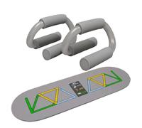 Pushup Bar, S Shape Strength Training Pushup Bar Stand, Professional Exercise Equipment, Titanium Alloy Durability, Home Gym Accessories for Men and Women