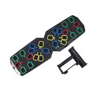 Pushup Board Fitness - Portable Press Up Board | Workout Push Up Bar | Professional Foldable Non-Slip Exercise Equipment, Multi-Function Chest Muscle Workout Boards, Strength Training Conditioning