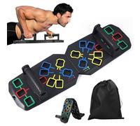 Pushup Board for Men and Women, Push Up Board, Multi-function Foldable Portable Home Workout Equipment Press Up Tools Exercise Boards Effectively Exercise the Muscle for Men Women Gym Fitness System