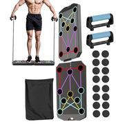 Pushup Board, Multifunctional Fitness Trainer, Foldable Strength Training Equipment, Targeted Chest Arm Exercise, Non Slip Pushup Handles for Men, Women, Home Gym