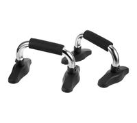 Pushup Stands 1 Pair Chrome-plated Steel Black for Home Exercise