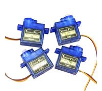PUSLAKO 4PCS in one Pack SG90 9g Micro servo Motor for RC Helicopter Airplane Car Boat Robot Controls Compatible with Arduino Raspberry Pi