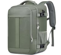 PUSLOM Ryanair Cabin Bags 40x20x25 Underseat 20L Small Travel Backpack for Women Cabin Size Rucksack for Plane Hand Luggage Backpack Carry on Bag for Airplanes Flight Bag with USB Charging Port-Green