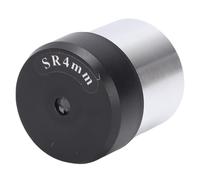 PUSOKEI 1.25 Inch SR4mm Eyepiece, Aluminum Alloy Optical Glass Lens Telescope Accessory with M28.6x0.6mm Thread, for Visual Astronomy Observations