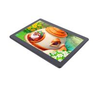 PUSOKEI 10.1 Inch Tablet, Educational Learning Tablet Long Battery Life for Android 13 (UK Plug)