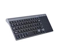 PUSOKEI 2.4Ghz Ultrathin Wireless Keyboard with Smart Touchpad, Handheld Portable Keyboard, Universal Keyboard, Suitable for PC/Notebook/TV Box