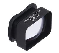 PUSOKEI 2X Telephoto Lens for Po cket 3, Magnification HD Converter Lens for Po cket 3 Action Camera, Magnetic Mount Magnifier Filter, HD Coating