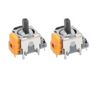 PUSOKEI 3D Analog Sensor Joystick Module Replacement for Hall Effect 3D Joystick Module for Game Controller 2pcs, for Analog Sensor Potentiometer, Joystick Module Replacement