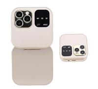 PUSOKEI 4G LTE Flip Phone, Easy to Use Basic Unlcoked Cell Phone for Seniors, Dual SIM, Loud Speaker, Bluetooth & 3.5mm, 1.77 Inch Screen, MP3 Playback, FM Radio (Gold)