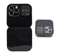 PUSOKEI 4G LTE Flip Phone, Easy to Use Basic Unlcoked Cell Phone for Seniors, Dual SIM, Loud Speaker, Bluetooth & 3.5mm, 1.77 Inch Screen, MP3 Playback, FM Radio (Black)