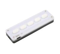 PUSOKEI 5 Keys Programmable Keypad, USB Wired & Wireless BT Dual Mode Mini Silicone Silent DIY Programmable Gaming Keyboard for Office, Music, Industrial Control, Video Editors (White)