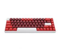 PUSOKEI 60% Wireless Mechanical Keyboard, Bluetooth RGB Backlit Gaming Keyboard with Blue Switch, 68 Keys Mini Wired Compact Keyboard for Laptop PC Gamer