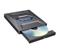 PUSOKEI 7 in 1 External Blu Ray Drive, USB 3.0 & Type C External CD/DVD Drive for Laptop, Portable CD DVD +/- RW Burner Reader with USB & SD Card Slot, for PC Laptop