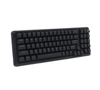 PUSOKEI 75% Mechanical Gaming Keyboard, RGB Backlit Mechanical Keyboard with Volume Knob, Blue Switch, N Key Roll Over, 78 Keys USB Wired Office Keyboards for PC Laptop (Black)