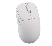 PUSOKEI AI GPT Mouse, Built in Mic for Voice Typing/Translation/Search/Command, 3 Mode 2.4G Bluetooth Mouse with 5 DPI Adjustable (800-4000) for PC Laptops (White)
