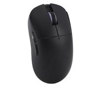 PUSOKEI AI GPT Mouse, Built in Mic for Voice Typing/Translation/Search/Command, 3 Mode 2.4G Bluetooth Mouse with 5 DPI Adjustable (800-4000) for PC Laptops (Black)