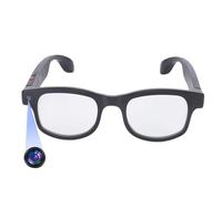 PUSOKEI AI Smart Camera Glasses, Outdoor Sport Glasses with Camera, HD 1080P 5MP Video Recording and Photo Taking, Anti Shake & Voice Control for Sport Travel