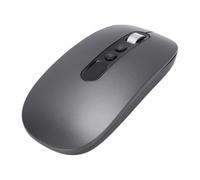 PUSOKEI AI Voice Mouse, 2.4G/Bluetooth/Wired Smart Mouse with Voice Typing & Translate, Search, Voices to Text Recorder, Screen Capture, Writing Tools, 1000-2400 DPI, for PC (Black)