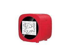 PUSOKEI Al Voice Control Printer for Kids, Voice to Image, Kid Safe Mini Portable Thermal Inkless Sticker Maker Machine WiFi, 2.4 Inch Eye Care Screen, for DIY Arts and Crafts