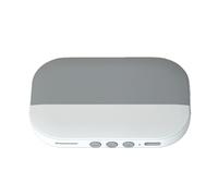 PUSOKEI Bluetooth Pillow Speaker for Sleeping, Mini Bone Conduction Portable Sleep Aid with Stereo Bass, with Timer Function and Volume Control, USB Charging (Grey)