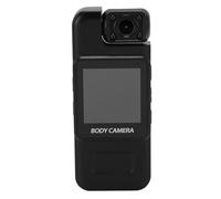 PUSOKEI Body Video Recording Camera, 4K Ultra HD Wearable Camcorder with Motion Detection and 180 Degree Rotatable Lens, for Sports Cycling and Outdoor Activities