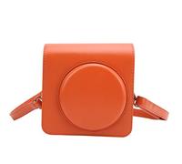 PUSOKEI Camera Case, Camera Bag of Long -Lasting Removable Type Cover for INSTAX SQ1 SQ1 (Orange)