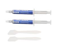 PUSOKEI CPU Thermal Paste, 2Pcs 4Grams Heatsink Paste Thermal Compound Paste, 12.8W/m.k High Thermal Conductivity, for CPU, Consoles, Graphics Cards, Laptops