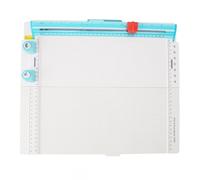 PUSOKEI Craft Paper Scorer & Trimmer 7 in 1 | 12.2in Multifunctional Scoring Board for Paper Folding and Cutting