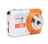 PUSOKEI Digital Camera, Mini Thumb Camera, Portable Video Camera with Motion Detection, Point and Shoot Digital Cameras, Fashion Mini DV Camera for Teens, Kids (Orange)