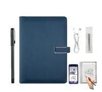 PUSOKEI Digital Notebook and Pen Set, Smart Pen for Note Taking, Real-Time Sync Paper-to-Digital, Playback & Sharing Via APP, IOS/Android Compatible (Deep Blue)