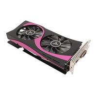 PUSOKEI Gaming Graphics Card GTX1660 Super 6G D6 GB, 192bit GDDR6, 1530/1785MHz, Dual Fans, Supports DirectX 12, G Sync, OpenGL 4.6/4K, Compatible with Win 7/8/8.1/10