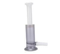 PUSOKEI Generous Capacity Sausage Stuffer Easy Cleaning for Homemade Sausages, Stable Base for Household (Translucent Gray)
