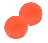 PUSOKEI Golf Force Pads for Swing Training, 2Pcs Orange Rubber Reusable Skill Improvement for Putting, Enhanced Control Golf Trainer Pad for Beginners