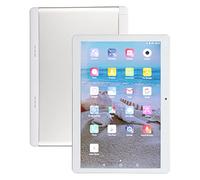PUSOKEI HD Tablet 10 Inch,1960x1080 IPS Display 2GB 32GB Dual SIM Dual Standby Tablet for Android 11,Octa Core CPU,Dual Speaker,Dual Camera,4000mAh Battery,GPS(White)