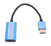 PUSOKEI HDMI to USB C Adapter, PD100W & 4K@60Hz, HDMI Type C Converter, for XREAL One, Air 2 Pro, VITURE Pro, RayNeo Air 2s, RokidXR, AR Glasses & Consoles