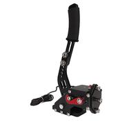 PUSOKEI High Accuracy USB Handbrake for G29 G27 G25 G920 T500 T300RS T300, Plug and Play, Non Touch Safe and Reliable, Easy to Connect for PC (Black)