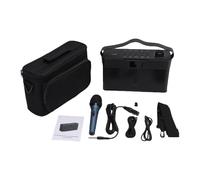PUSOKEI High-Power 60W Guitar Amp with Precise Sound Adjustment for Singing, Battery Powered Guitar Amplifier for Street Performance, Black