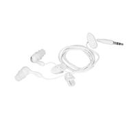 PUSOKEI IPx8 Waterproof Headphones for Swimming, 3.5mm Plug Underwater Sport earphones, Wired in Ear Earbud Headphones - Noise Isolating for Swimming Running Surfing(White)