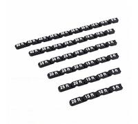 PUSOKEI Jointed Chain Ruler Accurate Flexible Ruler Board Game Tool for Seamless Movement Measurement 6 Pack